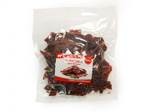 Семга чипсы: Говядина вяленая (строганина)