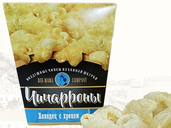 Чичарроны со вкусом холодца и хрена в Томилино