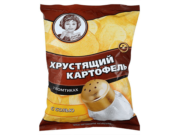 Картофельные чипсы "Девочка" 160 гр. в Томилино