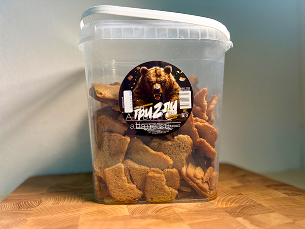 Ведро Ржаные гренки с чесноком в Томилино