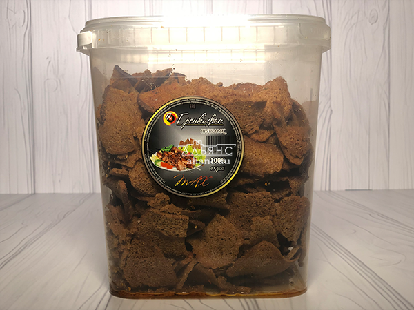 Ржаные гренки со вкусом шашлыка в Томилино