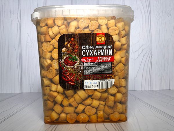 Сухарики с аджикой в Томилино