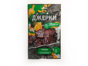 Корюшка вяленая с икрой (21+): Джерки из свинины 