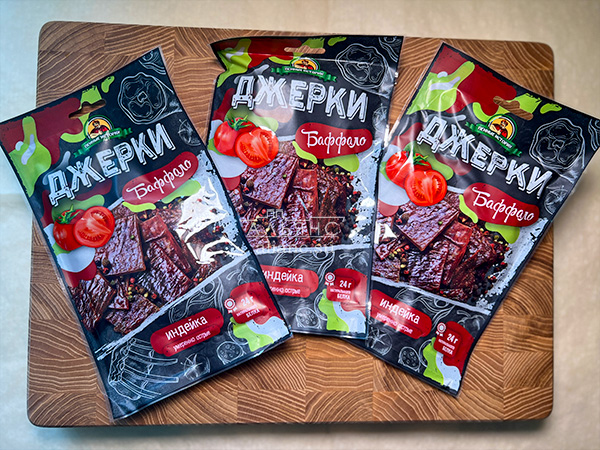 Джерки из индейки "Баффало" 45 гр. в Томилино