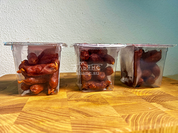 Колбаски МИНИ с сыром с/к (100 гр) в Томилино