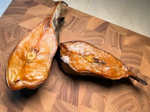 Горбуша балык холодного копчения: Сом стейк х/к