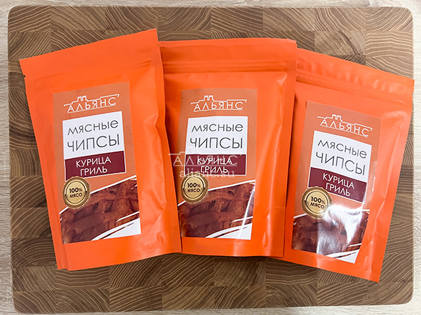 Мясо (АЛЬЯНС) вяленое курица "Гриль" 50 гр. в Томилино