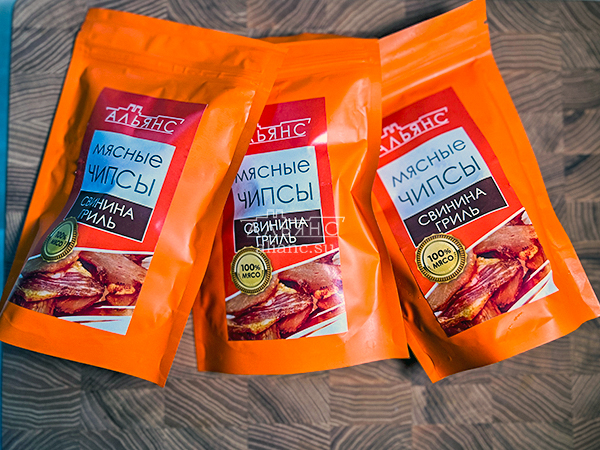 Мясо (АЛЬЯНС) вяленое свинина "Гриль" 50 гр. в Томилино