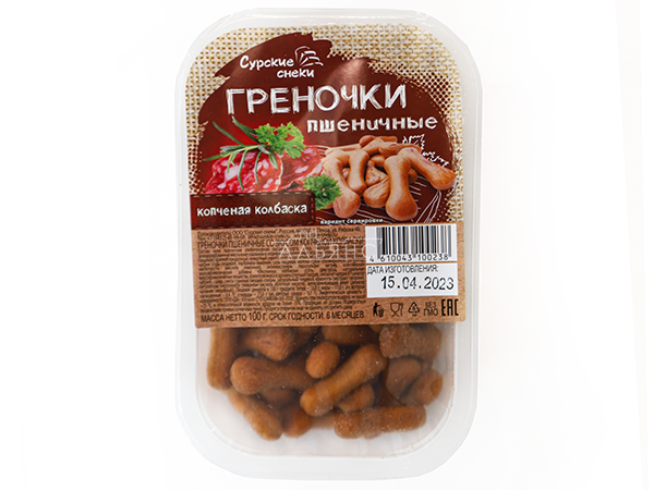 Сурские (ПШЕНИЧНЫЕ) Копченая колбаска (100 гр) в Томилино