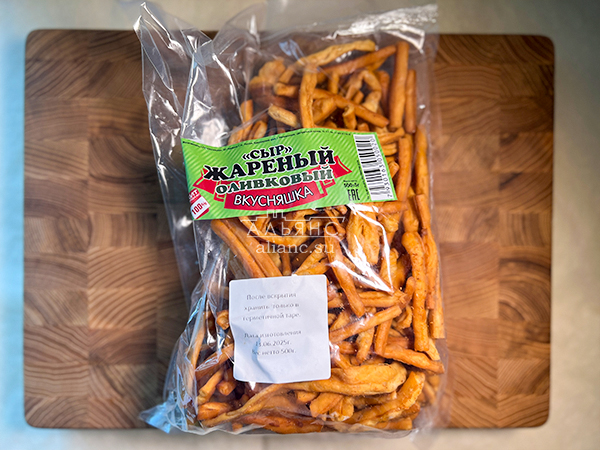 Жареный сыр "ВКУСНЯШКА" (Оливковый) 500гр. в Томилино