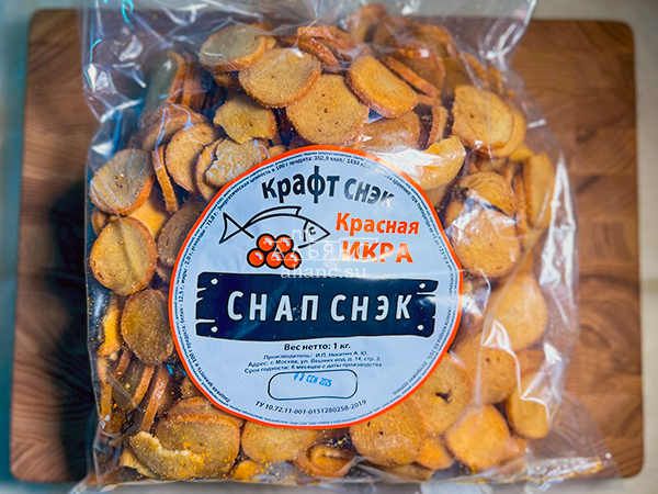 Снапсы ПШЕНИЧНЫЕ "Красная икра" в Томилино