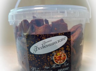 Рыбные снеки: Гренки 