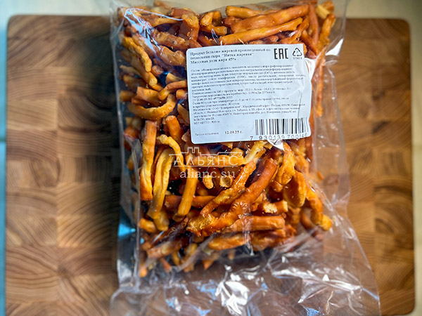 Нитка ЖАРЕНАЯ  Oktobersnack1 кг (сырный продукт) в Томилино